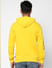 Yellow Logo Print Hooded Sweatshirt_401989+4