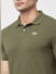 Olive Polo T-shirt_402029+5