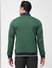 Green Colourblocked Zip-Up Sweatshirt_402033+4