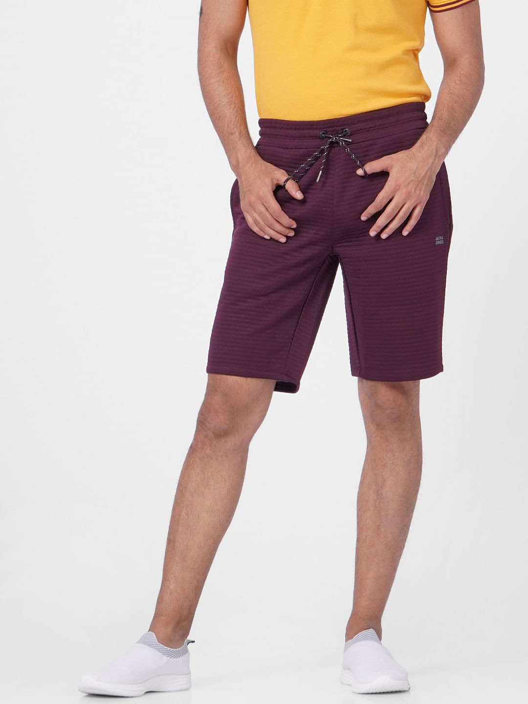 Maroon discount sweat shorts