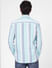 Blue Striped Full Sleeves Shirt_402098+4