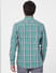 Green Check Full Sleeves Shirt_402114+4