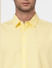 Yellow Short Sleeves Shirt_402127+5