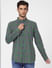 Green Check Full Sleeves Shirt_402145+2