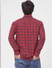 Red Check Full Sleeves Shirt_402149+4