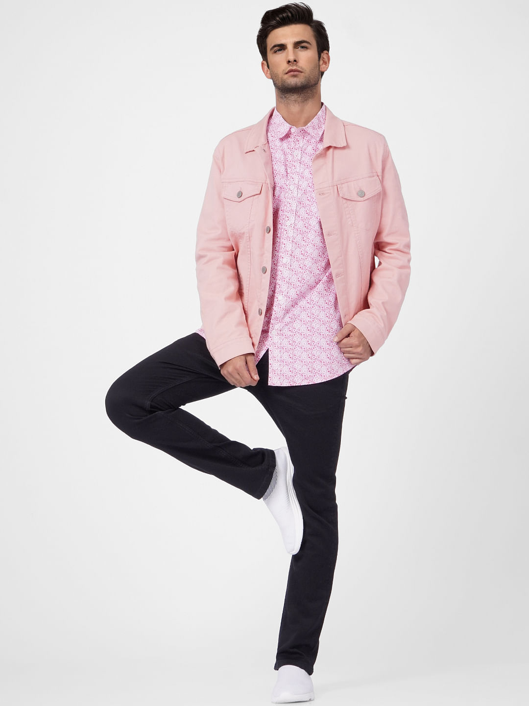 With a Whisper Denim Jacket in Hot Pink (Online Exclusive) – Uptown  Boutique Ramona