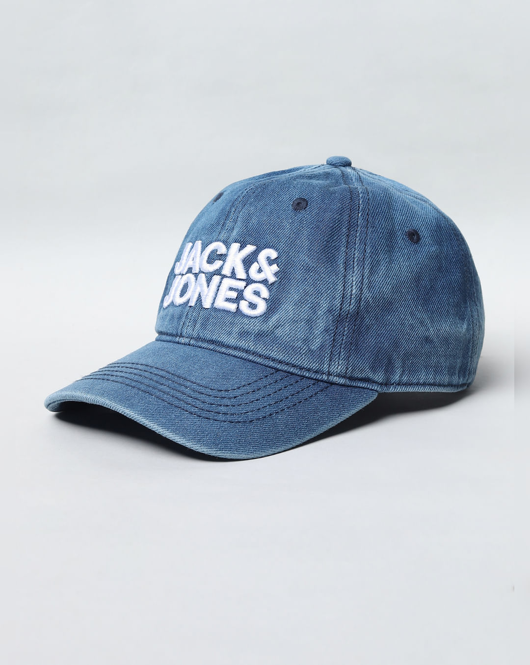 JACK&JONES Blue Denim Baseball Cap