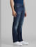 Blue Low Rise Washed Regular Fit Jeans_409363+2