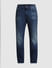 Blue Low Rise Washed Regular Fit Jeans_409363+6