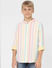 Boys Green Striped Full Sleeves Shirt_405294+2