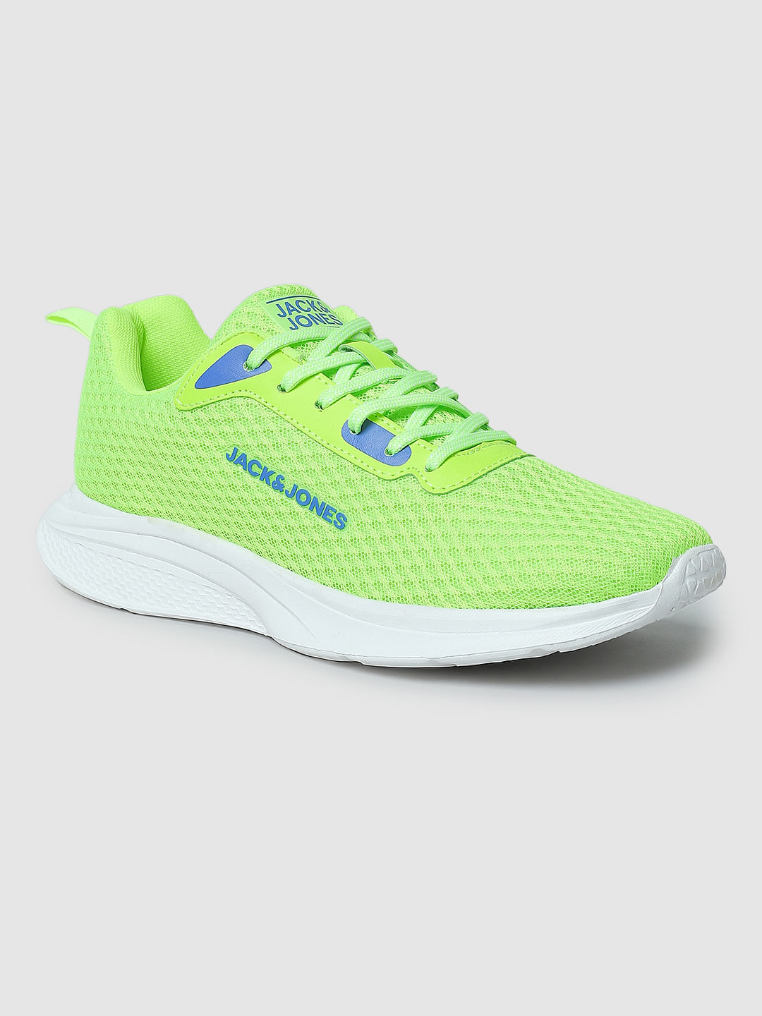 Neon green hot sale athletic shoes