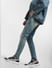 Blue Low Rise Distressed Liam Skinny Jeans_403864+3