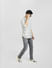 Grey Low Rise Ben Skinny Jeans_403876+1