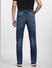 Blue Low Rise Distressed Glenn Slim Fit Jeans_403884+4