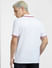 White Logo Print Polo T-shirt_403892+4