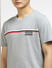 Grey Crew Neck T-shirt_403909+5
