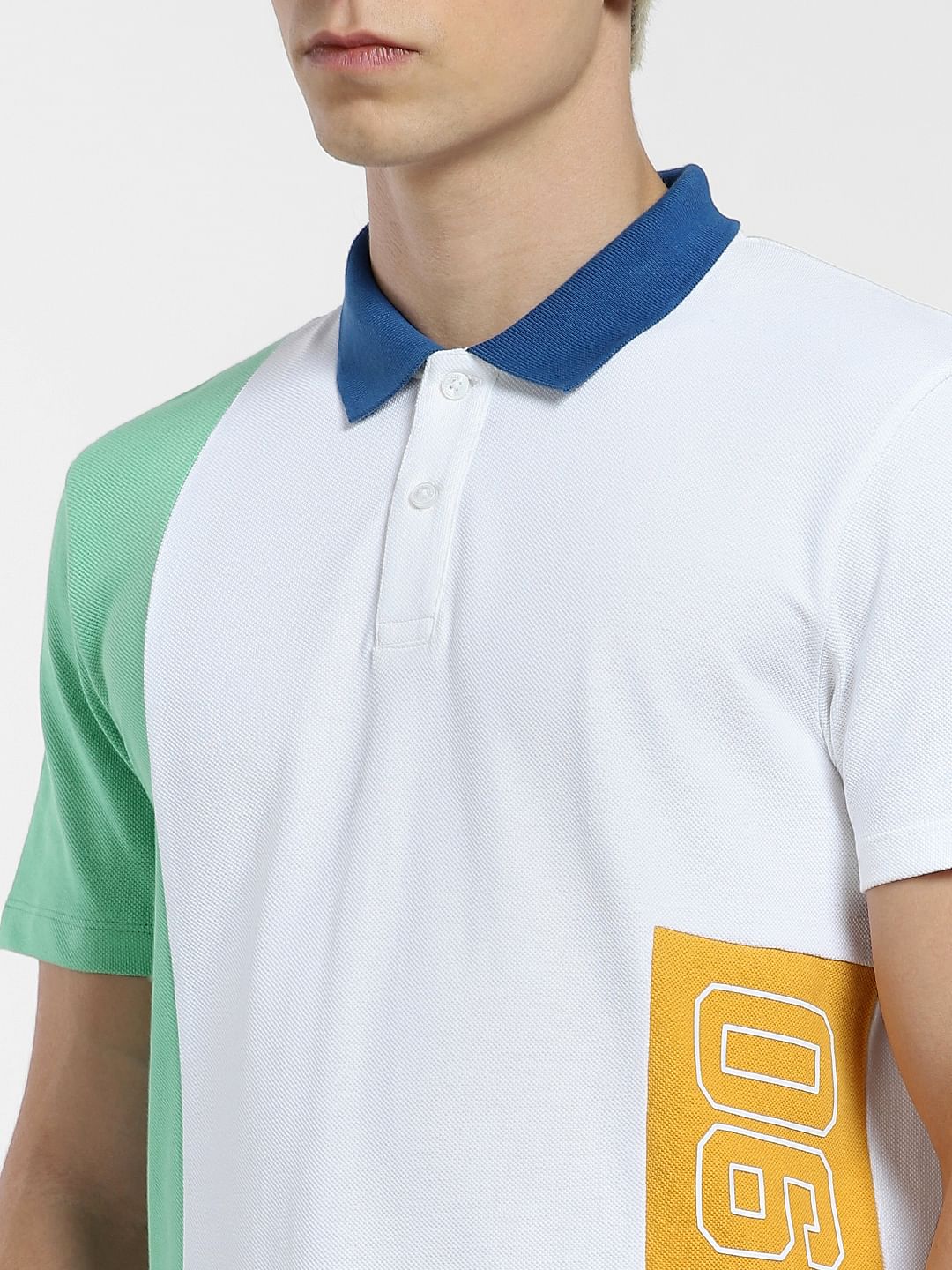 Polo t clearance shirt white colour