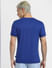 Dark Blue Graphic Print Crew Neck T-shirt_403923+4
