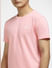 Light Pink Crew Neck T-shirt_403928+5