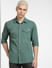 Green Full Sleeves Shirt_403940+2