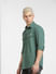 Green Full Sleeves Shirt_403940+3