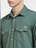 Green Full Sleeves Shirt_403940+5
