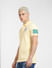 Yellow Embroidered Logo Polo T-shirt_403969+3