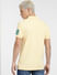 Yellow Embroidered Logo Polo T-shirt_403969+4