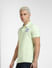 Green Embroidered Logo Polo T-shirt_403970+3