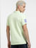 Green Embroidered Logo Polo T-shirt_403970+4