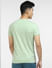 Green Printed Crew Neck T-shirt_403974+4