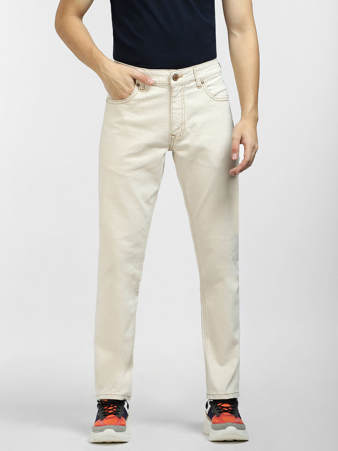 Good For Nothing Skinny Cargo Pants in Natural for Men | Lyst