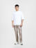 Beige Low Rise Colourblocked Glenn Slim Fit Jeans_404001+6