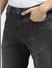 Dark Grey Low Rise Glenn Slim Fit Jeans_404004+5