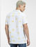 White Printed Short Sleeve Shirt_404010+4