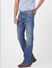 Blue Low Rise Bootcut Jeans_395777+3
