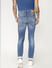 Blue Low Rise Ben Skinny Jeans_395780+5