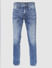 Blue Low Rise Ben Skinny Jeans_395780+7