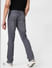 Grey Mid Rise Clark Regular Jeans_395783+4