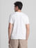White Printed Jacquard Cotton T-shirt_416397+4