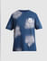 Blue Colourblocked Crew Neck T-shirt_416398+8