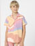 BOYS Pink Abstract Print Co-ord Set Shirt_406716+2