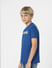 BOYS Blue Logo Print T-shirt_406717+3