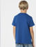 BOYS Blue Logo Print T-shirt_406717+4