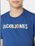 BOYS Blue Logo Print T-shirt_406717+5