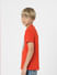 BOYS Red Sequin Detail Printed T-shirt_406729+3