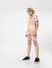 BOYS Pink Abstract Print Co-ord Set Shorts_406719+1
