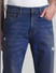Blue High Rise Ray Bootcut Jeans_415528+4