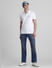 Blue High Rise Ray Bootcut Jeans_415528+6