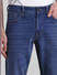 Blue Mid Rise Clark Regular Fit Jeans_415530+4
